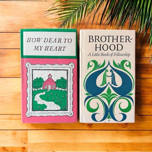 VINTAGE Brotherhood: A Little Book of Fellowship & How Dear to My Heart - Picture 1 of 16